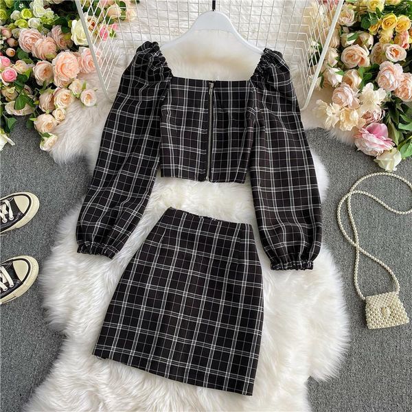 dress plaid tracksuit women 2 two piece set casual 2021 short shirts+ mini skirt matching sets outfits new, White
dress plaid tracksuit women 2 two piece set casual 2021 short shirts+ mini skirt matching sets outfits new, White