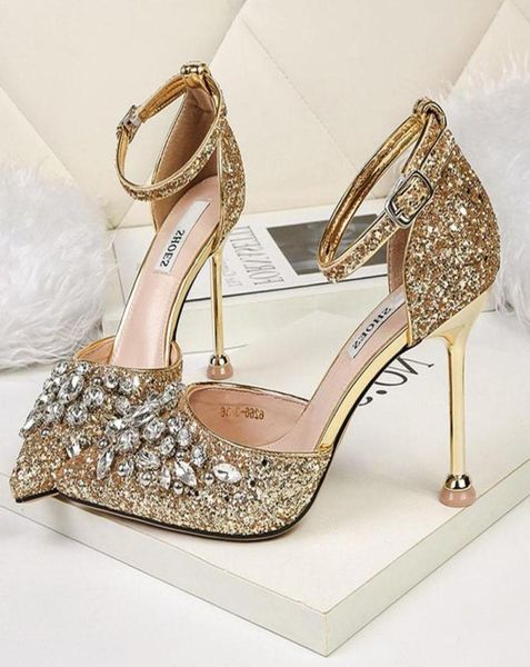 women summer 95cm high heels crystal luxury design sandals lady glitter bling pumps sequins wedding bridal sandles strap shoes8891496, Black
women summer 95cm high heels crystal luxury design sandals lady glitter bling pumps sequins wedding bridal sandles strap shoes8891496, Black