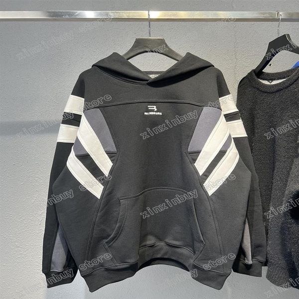 xinxinbuy men designer hoodies paris france double letter embroidery panelled cotton women black white xs-l263x, Black;brown
xinxinbuy men designer hoodies paris france double letter embroidery panelled cotton women black white xs-l263x, Black;brown