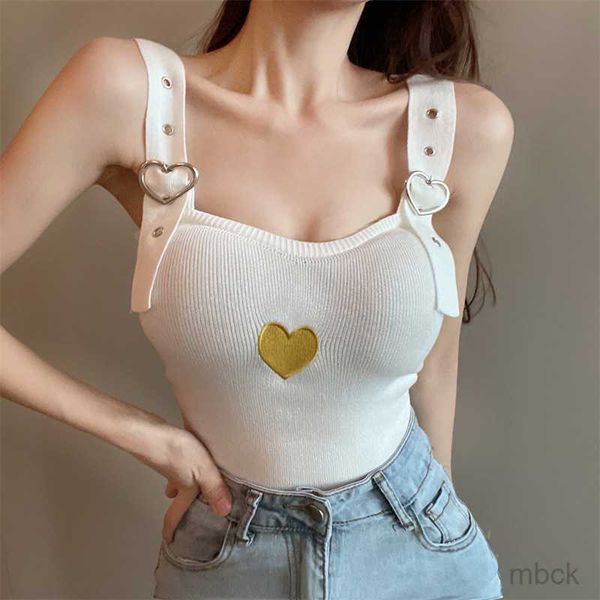 women's tanks camis y2k gyaru camisole knitting heart embroidery adjustable women's crop shoulder straps sleeveless slim fit 2022, White
women's tanks camis y2k gyaru camisole knitting heart embroidery adjustable women's crop shoulder straps sleeveless slim fit 2022, White