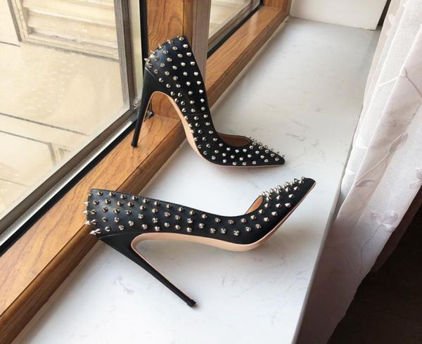 silver spikes women black matte pointy toe shoes high heel party shoe designer stiletto pumps 8cm 10cm 12cm customize stud he4416198
silver spikes women black matte pointy toe shoes high heel party shoe designer stiletto pumps 8cm 10cm 12cm customize stud he4416198