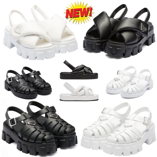 2023 black leather shoes increase platform sandal monolith prad triangle logo non-slip leather eur 36-40
2023 black leather shoes increase platform sandal monolith prad triangle logo non-slip leather eur 36-40