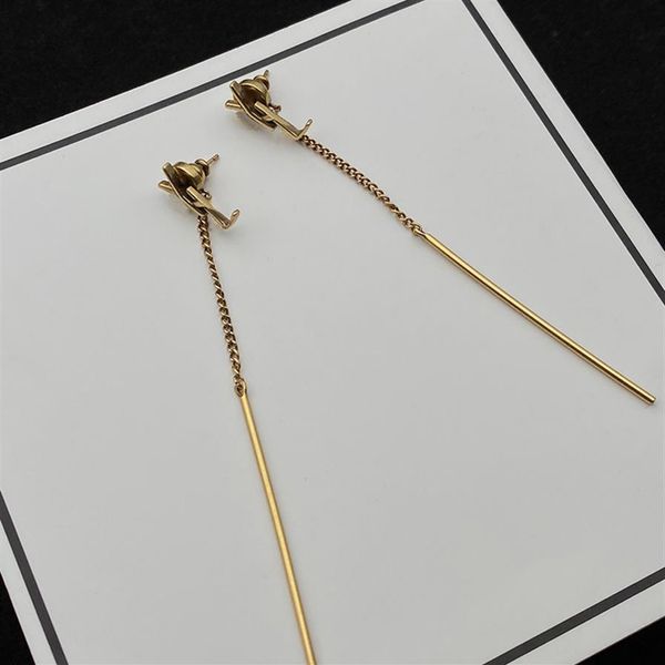 fashion tassel earrings designer jewelry stud earring for women earings hoop gold letter y pendant studs elegant wedding gift box 296o, Silver
fashion tassel earrings designer jewelry stud earring for women earings hoop gold letter y pendant studs elegant wedding gift box 296o, Silver