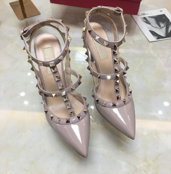 designer pointed toe 2strap dress shoes with studs patent leather rivets sandals women studded strappy valentine high heels7872219, Black
designer pointed toe 2strap dress shoes with studs patent leather rivets sandals women studded strappy valentine high heels7872219, Black