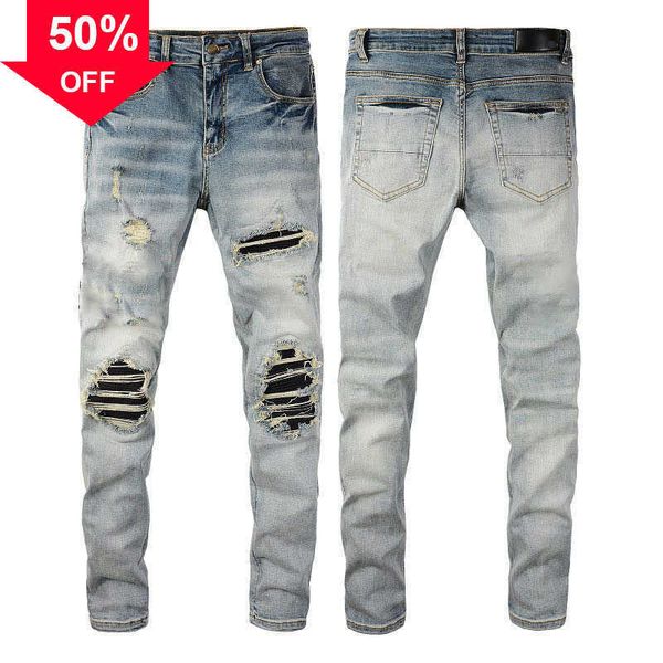 ner mens jeans hip-hop fashion zipper hole wash jean pants retro torn fold stitching design motorcycle riding cool slim pant purple for men, Black
ner mens jeans hip-hop fashion zipper hole wash jean pants retro torn fold stitching design motorcycle riding cool slim pant purple for men, Black