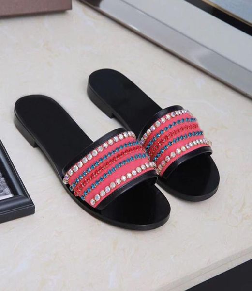 2019 fashion women designer chain slide flat sandals outdoor beach fashion causal rubber flat slippers with box9108355, Black
2019 fashion women designer chain slide flat sandals outdoor beach fashion causal rubber flat slippers with box9108355, Black