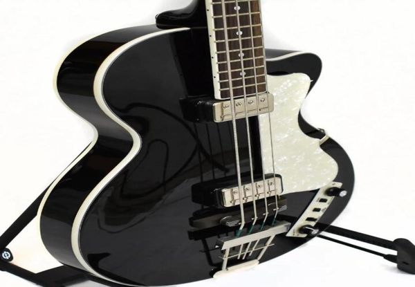 4 string 1960039s hofner violin club black electric bass guitar 30quot short scale length white pearl pickguard9213685
4 string 1960039s hofner violin club black electric bass guitar 30quot short scale length white pearl pickguard9213685