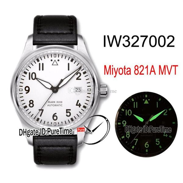 new mark xviii petit prince miyota 821a automatic mens watch iw327002 steel white dial black number markers black leathe puretime 268s, Slivery;brown
new mark xviii petit prince miyota 821a automatic mens watch iw327002 steel white dial black number markers black leathe puretime 268s, Slivery;brown