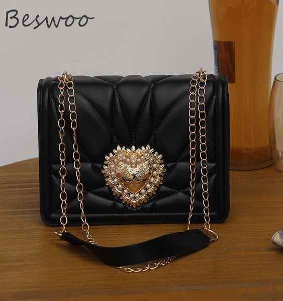 evening bags westernstyle women's bag quality leather shoulder bags for women brand messenge retro thread heart female bag chain square
evening bags westernstyle women's bag quality leather shoulder bags for women brand messenge retro thread heart female bag chain square
