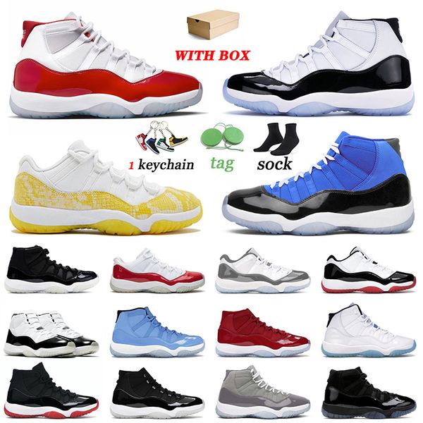 5a quality jumpman 11 basketball shoes cherry 11s high concord tour yellow snakeskin black blue gamma cement grey dmp bred cap and gown trai, White;red
5a quality jumpman 11 basketball shoes cherry 11s high concord tour yellow snakeskin black blue gamma cement grey dmp bred cap and gown trai, White;red