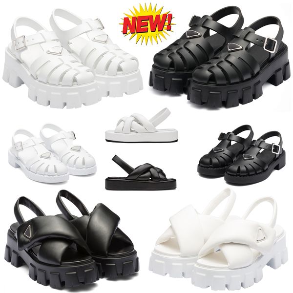 women foam designer rubber sandals summer slides metal triangle logo sandal retro beach loafers round toe sandas, Black
women foam designer rubber sandals summer slides metal triangle logo sandal retro beach loafers round toe sandas, Black