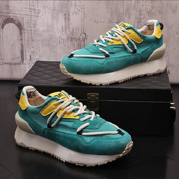 summer new men's shoes mesh surface breathable lace-up thick sole shoes comfortable casual tide seakers d2h29, Black
summer new men's shoes mesh surface breathable lace-up thick sole shoes comfortable casual tide seakers d2h29, Black