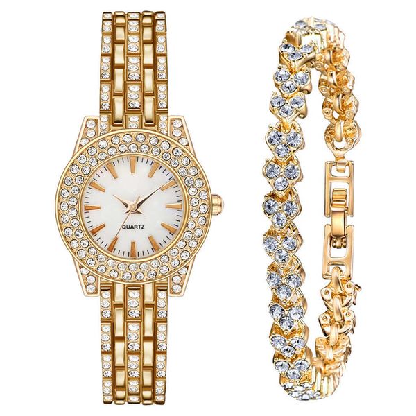 wristwatches 2 pcs gold luxury rhinestone watches set women rhinestone quartz bracelet watches ladies dress new wristwatch clock relogios w0, Slivery;brown
wristwatches 2 pcs gold luxury rhinestone watches set women rhinestone quartz bracelet watches ladies dress new wristwatch clock relogios w0, Slivery;brown