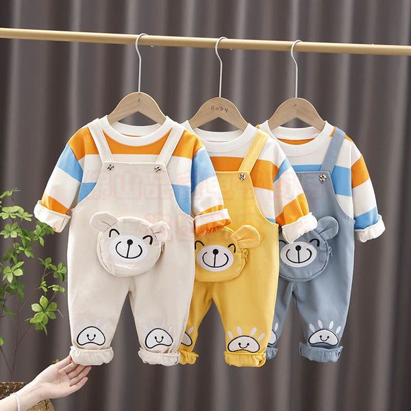 clothing sets spring and autumn suits for boys girls cute cartoon long sleeved sweater bib two piece suit 230420, White
clothing sets spring and autumn suits for boys girls cute cartoon long sleeved sweater bib two piece suit 230420, White