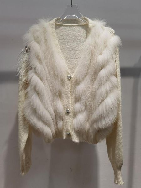 fur 2022 new arrival spring thin women fashion oversize real fox fur sweater real fur loose autumn knitted wear, Black
fur 2022 new arrival spring thin women fashion oversize real fox fur sweater real fur loose autumn knitted wear, Black