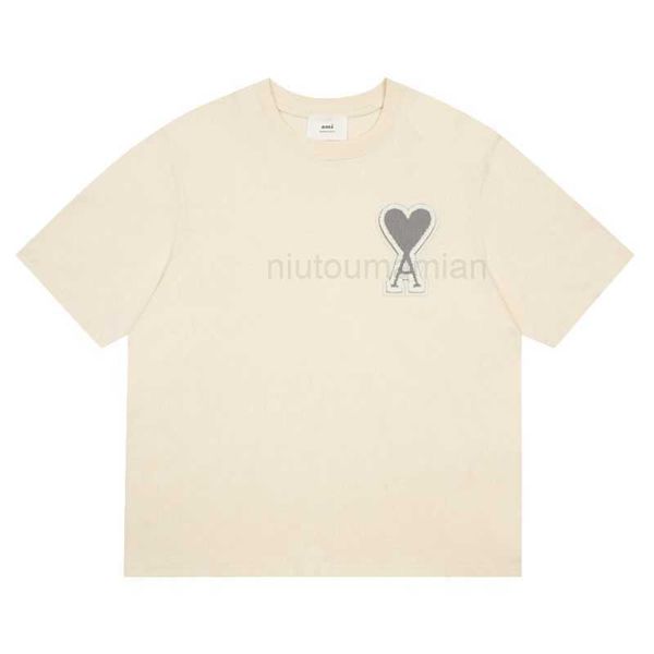 t shirts for men women men's amis women's the correct sleeve of love ins a letter and badge embroidered short fashion brand loose, White;black
t shirts for men women men's amis women's the correct sleeve of love ins a letter and badge embroidered short fashion brand loose, White;black