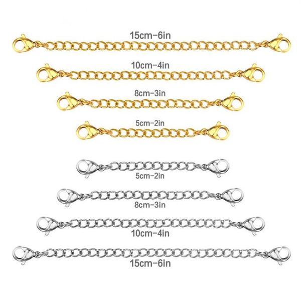 chains whole 8pcs lot 316l plating extended chain necklace stainless steel rolo gold color 2 3 4 6 inch chainchains204t, Silver
chains whole 8pcs lot 316l plating extended chain necklace stainless steel rolo gold color 2 3 4 6 inch chainchains204t, Silver