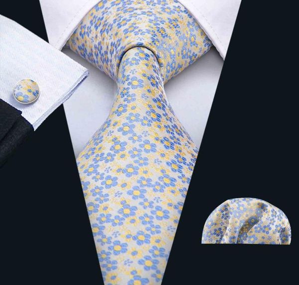 mens tie light gray with yellow and blue flowers small fresh hankerchief cufflinks set silk meeting business casual party necktie 5383681, Black;blue
mens tie light gray with yellow and blue flowers small fresh hankerchief cufflinks set silk meeting business casual party necktie 5383681, Black;blue