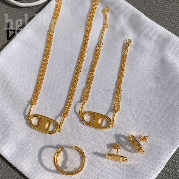 letter luxury earrings plated gold bracelet ladies love stud ladies metal jewelry nickel versatile punk accessories designer necklace women, Golden;silver
letter luxury earrings plated gold bracelet ladies love stud ladies metal jewelry nickel versatile punk accessories designer necklace women, Golden;silver