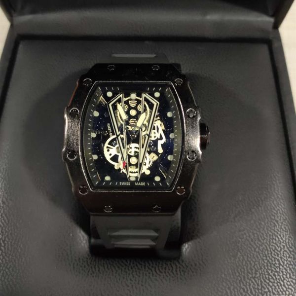 2020 rmens watch luxury wristwatches black silicone strap fashion designer watch sport quartz analog clock relogio masculino8257y, Slivery;brown
2020 rmens watch luxury wristwatches black silicone strap fashion designer watch sport quartz analog clock relogio masculino8257y, Slivery;brown