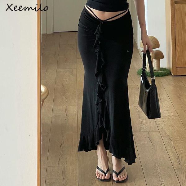 skirts xeemilo women solid ruffles skinny skirt ruched bandage highwaist street summer elegant office casual short dress 230420, Black
skirts xeemilo women solid ruffles skinny skirt ruched bandage highwaist street summer elegant office casual short dress 230420, Black