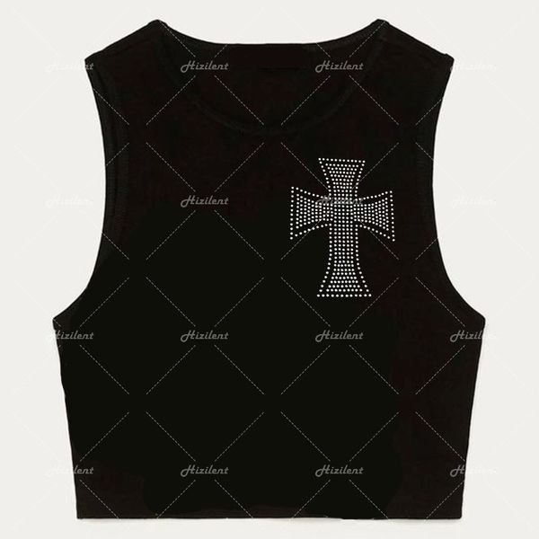 women s t shirt summer slim short black sleeveless o crop tank y2k roaming print wholesale 230420, White
women s t shirt summer slim short black sleeveless o crop tank y2k roaming print wholesale 230420, White