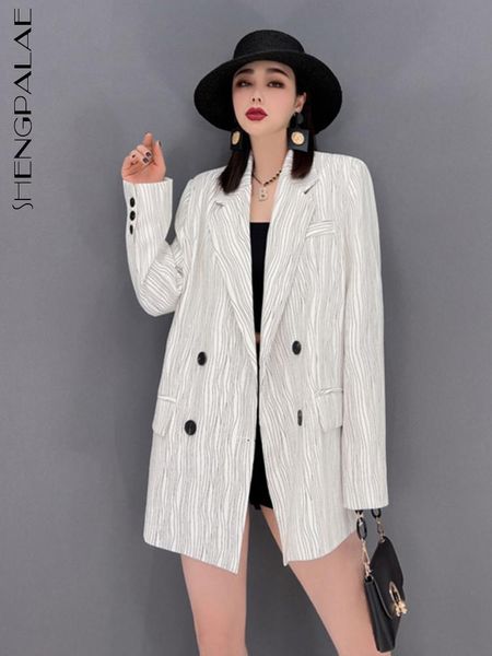 pants shengpalae autumn 2022 new fashion trend women white blazer loose casual long sleeve lapel striped temperament coat 5qr263
pants shengpalae autumn 2022 new fashion trend women white blazer loose casual long sleeve lapel striped temperament coat 5qr263