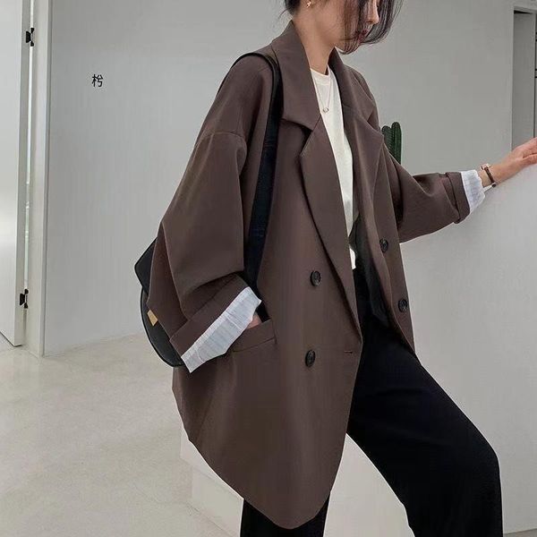 pants blazers women loose spring simple office lady allmatch outwear pockets retro elegant formal colleges femme pure color harajuku, White
pants blazers women loose spring simple office lady allmatch outwear pockets retro elegant formal colleges femme pure color harajuku, White