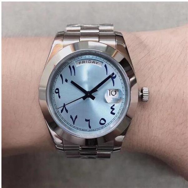 u1 luxury automatic movement day date men watch jubilee stainless band ice blue dial male wristwatch259n, Slivery;brown
u1 luxury automatic movement day date men watch jubilee stainless band ice blue dial male wristwatch259n, Slivery;brown