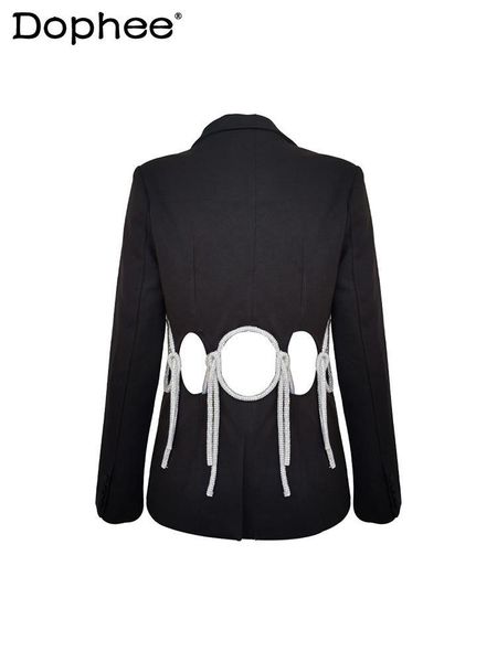 pants heavy industry rhinestone bow hollowout waist suit jacket for women 2022 new spring autumn loose french style black blazer coat, White
pants heavy industry rhinestone bow hollowout waist suit jacket for women 2022 new spring autumn loose french style black blazer coat, White