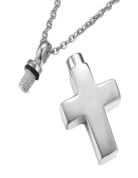 openable cross stainless steel memorial cremation ashes urn cross pendant necklace keepsake men women jewelry urn nec5111862, Silver
openable cross stainless steel memorial cremation ashes urn cross pendant necklace keepsake men women jewelry urn nec5111862, Silver