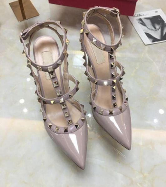 designer pointed toe 2strap dress shoes with studs patent leather rivets sandals women studded strappy valentine high heels5077225, Black
designer pointed toe 2strap dress shoes with studs patent leather rivets sandals women studded strappy valentine high heels5077225, Black