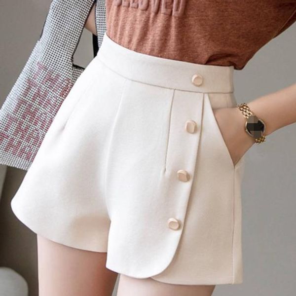 shorts split front buttons shorts for women summer high waist zipper fly 2022 women shorts black white work wear elegant shorts aq492, White;black
shorts split front buttons shorts for women summer high waist zipper fly 2022 women shorts black white work wear elegant shorts aq492, White;black
