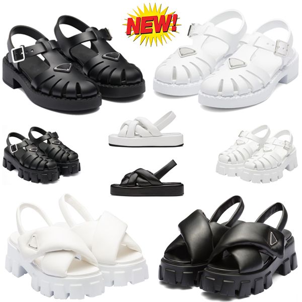 2023 foam rubber sandals thick sole upper with metal buckle thick bottom platform designer factory footwear retro beach loafers round toe sa, Black
2023 foam rubber sandals thick sole upper with metal buckle thick bottom platform designer factory footwear retro beach loafers round toe sa, Black