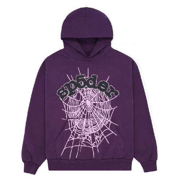 purple flash sp5der pullover men women quality young thug oversized spiderweb hoodies streetwear men, Black
purple flash sp5der pullover men women quality young thug oversized spiderweb hoodies streetwear men, Black