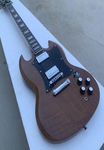 custom shop natural walnut brown sg electric guitar rosewood fingerboard pearl trapezoid inlay chrome hardware1898762
custom shop natural walnut brown sg electric guitar rosewood fingerboard pearl trapezoid inlay chrome hardware1898762
