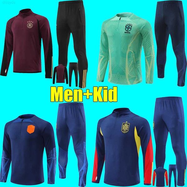 brazil football tracksuit world 2022 argentina cup various national teams 22 23 men kids half pull soccer portugal kits jogging chandal surv, Gray
brazil football tracksuit world 2022 argentina cup various national teams 22 23 men kids half pull soccer portugal kits jogging chandal surv, Gray