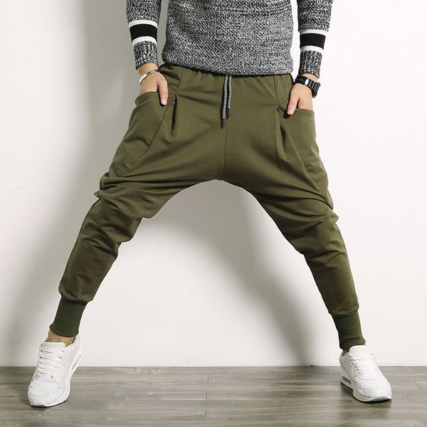 men's pants hip hop harem pants men cotton streetwear casual trousers solid jogger pants side pocket men sweatpants 230420, Black
men's pants hip hop harem pants men cotton streetwear casual trousers solid jogger pants side pocket men sweatpants 230420, Black
