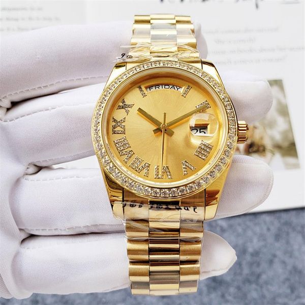 women watches automatic mechanical watch diamond design stainless steel lady wristwatches 36mm montre de luxe2835, Slivery;brown
women watches automatic mechanical watch diamond design stainless steel lady wristwatches 36mm montre de luxe2835, Slivery;brown