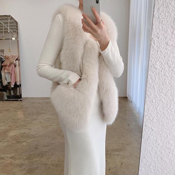 vests faux fur sleeveless vest jacket autumn winter elegant fashion vest korean style fashion long female solid color autumn 2022, Black;white
vests faux fur sleeveless vest jacket autumn winter elegant fashion vest korean style fashion long female solid color autumn 2022, Black;white