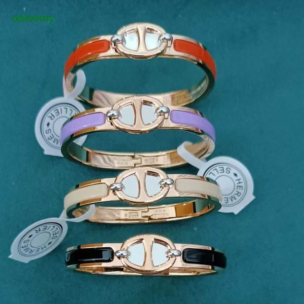 hemres designer bracelet gold bracelet for women 2023 counter pig nose bracelet enamel new colorless rose gold couple's high beauty gif, Black
hemres designer bracelet gold bracelet for women 2023 counter pig nose bracelet enamel new colorless rose gold couple's high beauty gif, Black