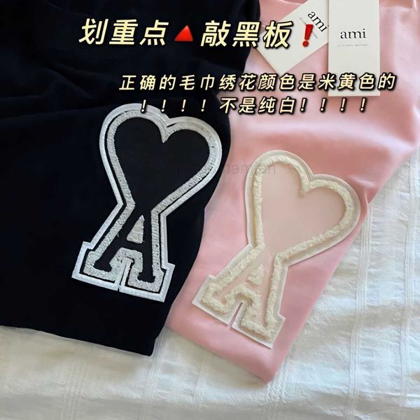 t shirts for men women amis high short sleeved summer new love big a peach heart towel embroidery amit shirt and couples 7g3l, White;black
t shirts for men women amis high short sleeved summer new love big a peach heart towel embroidery amit shirt and couples 7g3l, White;black