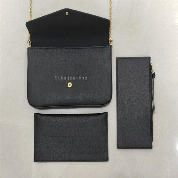 women shoulder bags wallets designer embossing clutch handbags fashion 3pcs set messenger bag lady chain card holder purse287s, Red;black
women shoulder bags wallets designer embossing clutch handbags fashion 3pcs set messenger bag lady chain card holder purse287s, Red;black