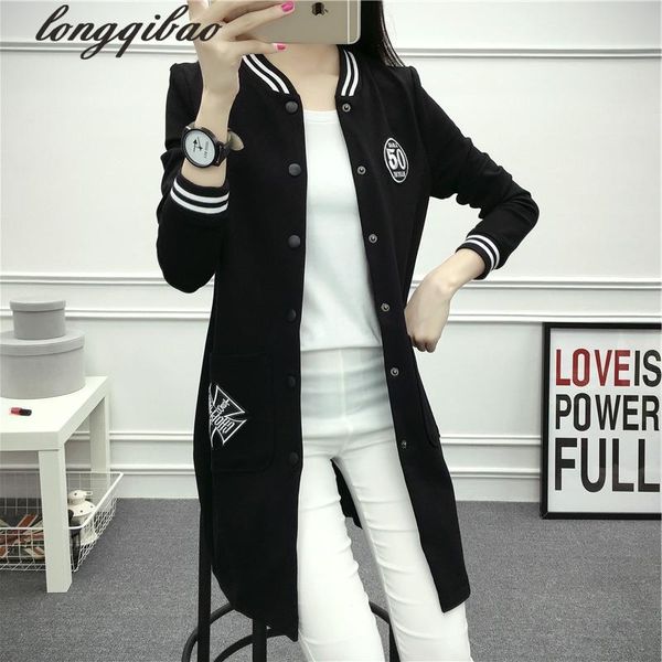 raincoats 2020 spring new women's casual long section of the round neck jacket tb7043, Black
raincoats 2020 spring new women's casual long section of the round neck jacket tb7043, Black
