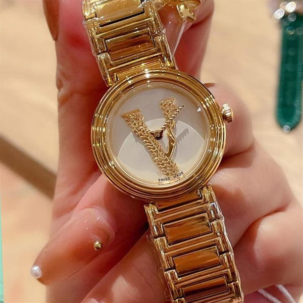 designer women watch swiss lambda 751 movement ladies stainless steel fashion classic watches montre de luxe wristwat217s, Slivery;brown
designer women watch swiss lambda 751 movement ladies stainless steel fashion classic watches montre de luxe wristwat217s, Slivery;brown