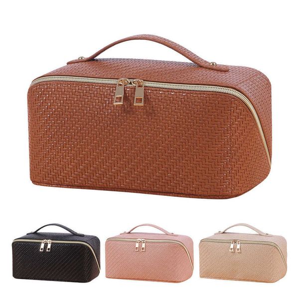 luggage hrs024 special pu leather woven embossed large capacity travel makeup bag 230420
luggage hrs024 special pu leather woven embossed large capacity travel makeup bag 230420