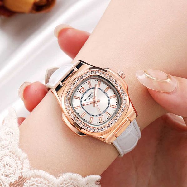 wristwatches new women diamond watch starry square dial bracelet watches set ladies leather band quartz wristwatch female clock reloj mujer, Slivery;brown
wristwatches new women diamond watch starry square dial bracelet watches set ladies leather band quartz wristwatch female clock reloj mujer, Slivery;brown