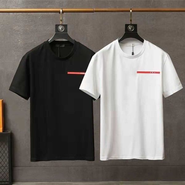 summer mens womens t shirts chest bars high texture comfortable breathable class atmosphere simple and versatile style asian size, White;black
summer mens womens t shirts chest bars high texture comfortable breathable class atmosphere simple and versatile style asian size, White;black