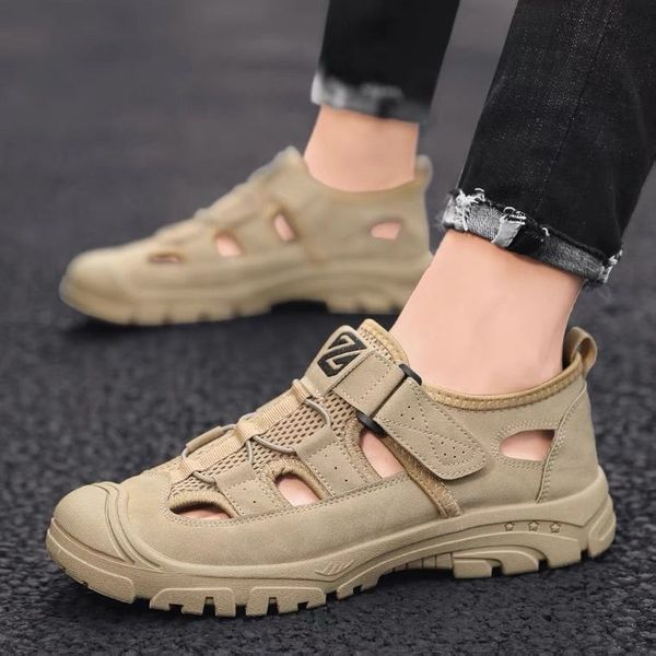 sandals summer outer penetration air men's sandals wild hollow sandals men summer wear-resistant non-slip toe cap 230420, Black
sandals summer outer penetration air men's sandals wild hollow sandals men summer wear-resistant non-slip toe cap 230420, Black