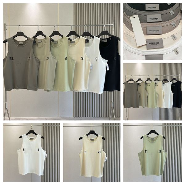 designer mens tank essentail t shirt lettering pure cotton summer breathable sports fashion casual loose high street sleeveless essen vest, White;black
designer mens tank essentail t shirt lettering pure cotton summer breathable sports fashion casual loose high street sleeveless essen vest, White;black